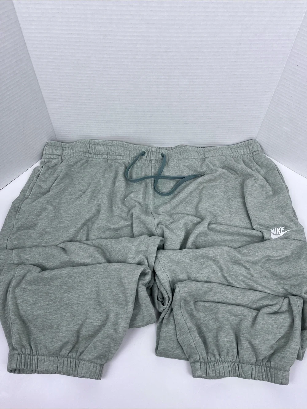 Nike Women's NSW Green Loose FIt Club Fleece Elastic Waist Joggers Size XXL